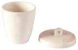 Crisol de Porcelana con Tapa